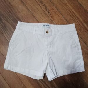 Old Navy Women's Crisp White Bermudas